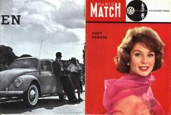 La publicit VW dans Paris-Match